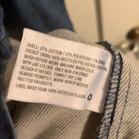 Girls faux denim polka dot skirted overalls - Picture 5 of 5